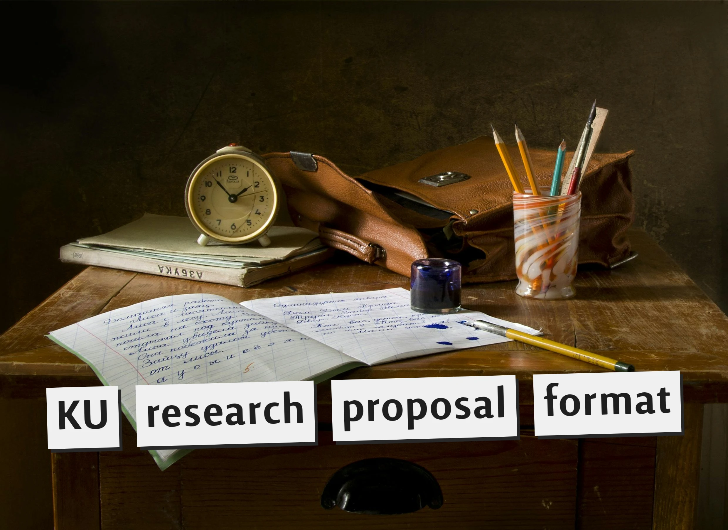 Kenyatta University Research Proposal format